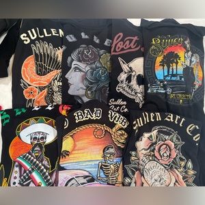 Sullen Shirts - Bundle Lot of 7